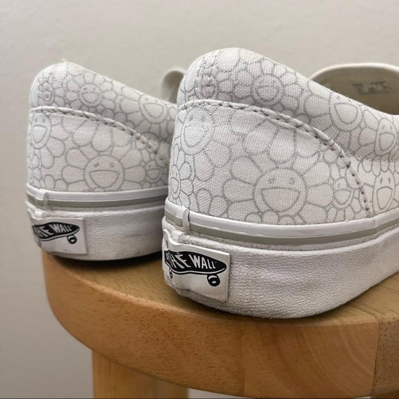 VAULT BY VANS X TAKASHI MURAKAMI - CLASSIC SLIP-ON LX (Flower) Silver Line - Picture 10 of 12